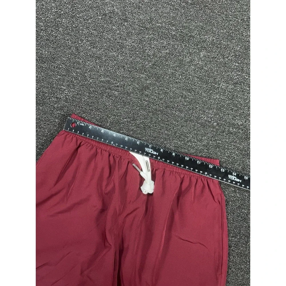 Cove USA Athletic Shorts Mens 28 (Fits 26) Linerless Performance 5'' Red